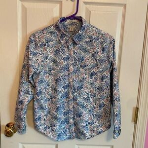 L.L.Bean wrinkle free Oxford